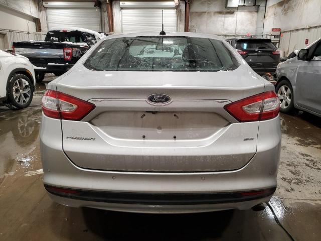 3FA6P0H74DR106468 - 2013 FORD FUSION SE SILVER photo 6