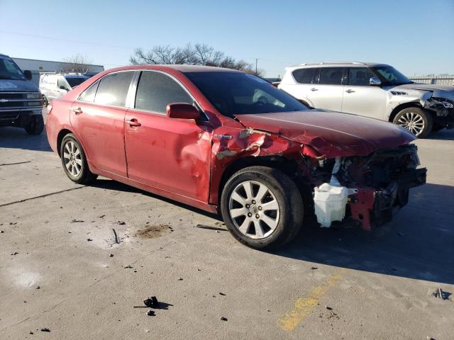 4TNBB46K173034231 - 2007 TOYOTA CAMRY HYBR RED photo 4