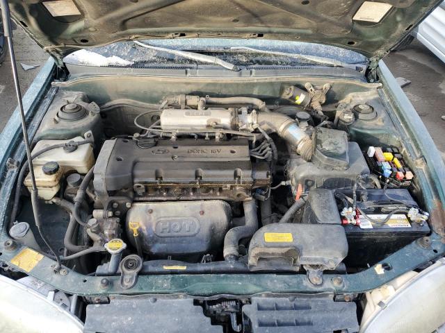 KMHJF24M4VU365532 - 1997 HYUNDAI ELANTRA GREEN photo 11