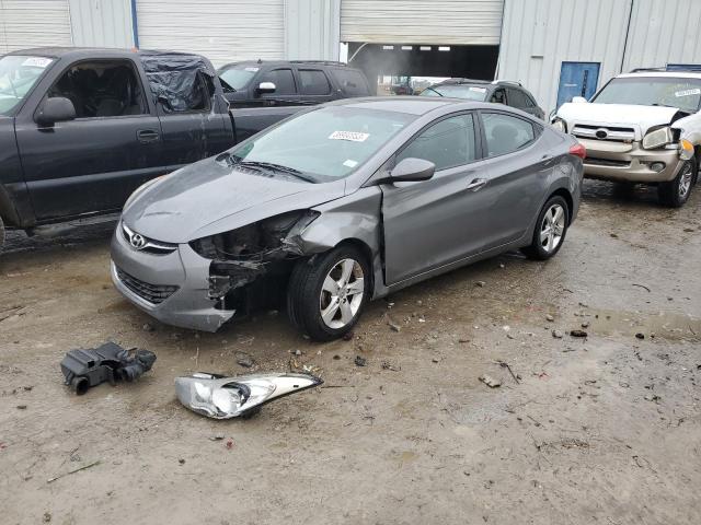 5NPDH4AE0DH426615 - 2013 HYUNDAI ELANTRA GLS GRAY photo 1