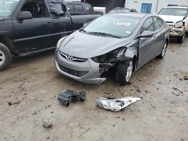 5NPDH4AE0DH426615 - 2013 HYUNDAI ELANTRA GLS GRAY photo 12