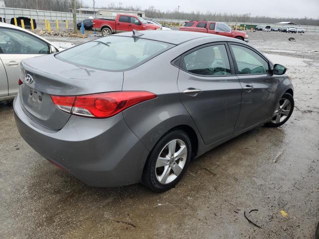 5NPDH4AE0DH426615 - 2013 HYUNDAI ELANTRA GLS GRAY photo 3