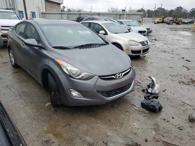 5NPDH4AE0DH426615 - 2013 HYUNDAI ELANTRA GLS GRAY photo 4