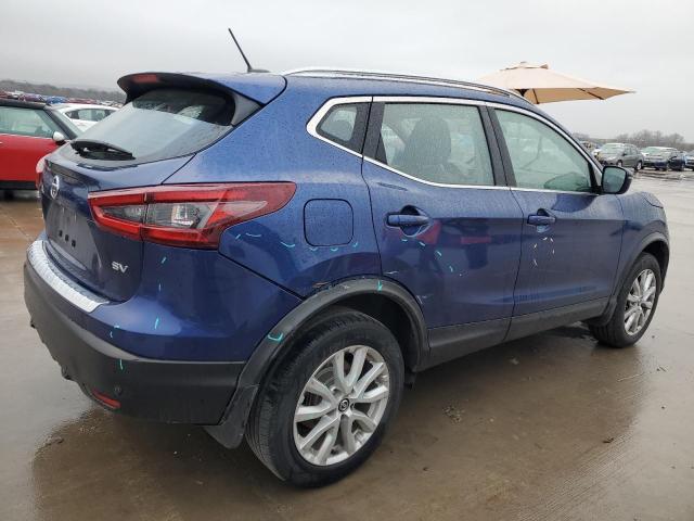 JN1BJ1CV2LW266322 - 2020 NISSAN ROGUE SPOR S BLUE photo 3