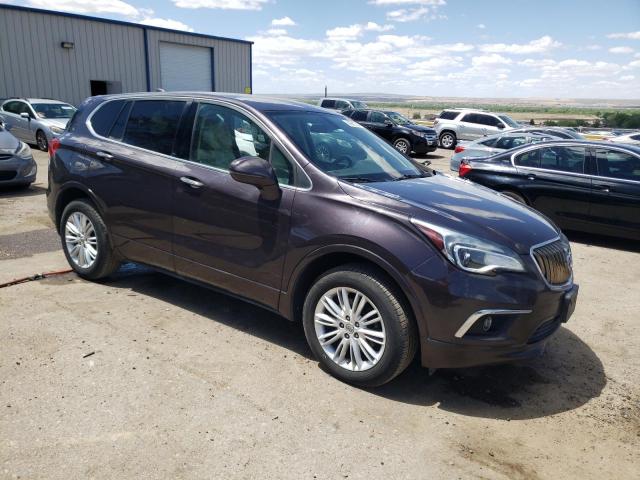 LRBFXASA8HD198380 - 2017 BUICK ENVISION PREFERRED 勃艮第红 照片 4