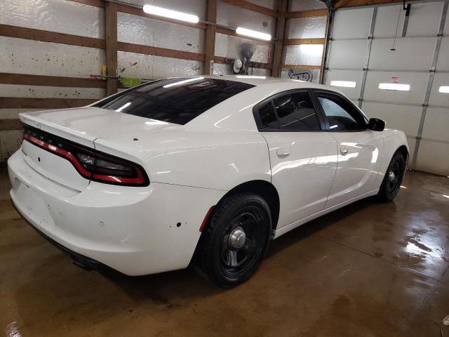 2C3CDXAG3JH210552 - 2018 DODGE CHARGER POLICE WHITE photo 3