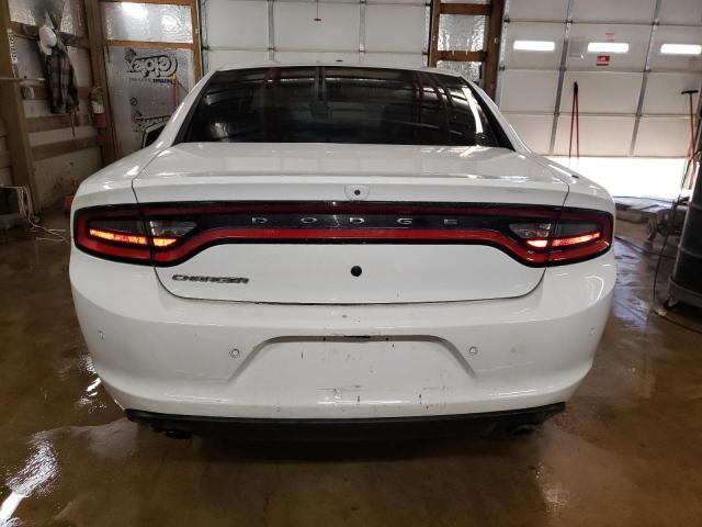 2C3CDXAG3JH210552 - 2018 DODGE CHARGER POLICE WHITE photo 6