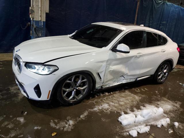 5UX33DT08N9M29623 - 2022 BMW X4 XDRIVE30I WHITE photo 1