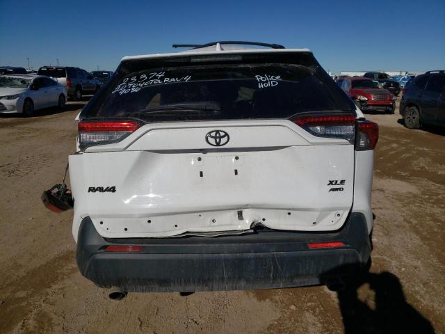 2T3P1RFV3LC109086 - 2020 TOYOTA RAV4 XLE WHITE photo 6