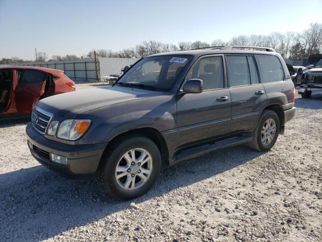 JTJHT00W833523779 - 2003 LEXUS LX 470 GRAY photo 1