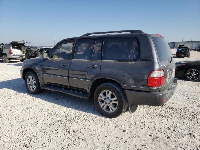 JTJHT00W833523779 - 2003 LEXUS LX 470 GRAY photo 2