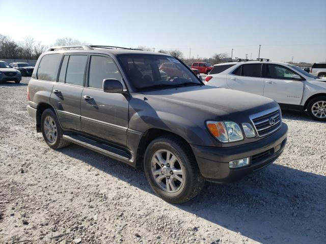 JTJHT00W833523779 - 2003 LEXUS LX 470 GRAY photo 4