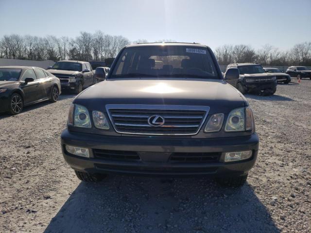 JTJHT00W833523779 - 2003 LEXUS LX 470 GRAY photo 5