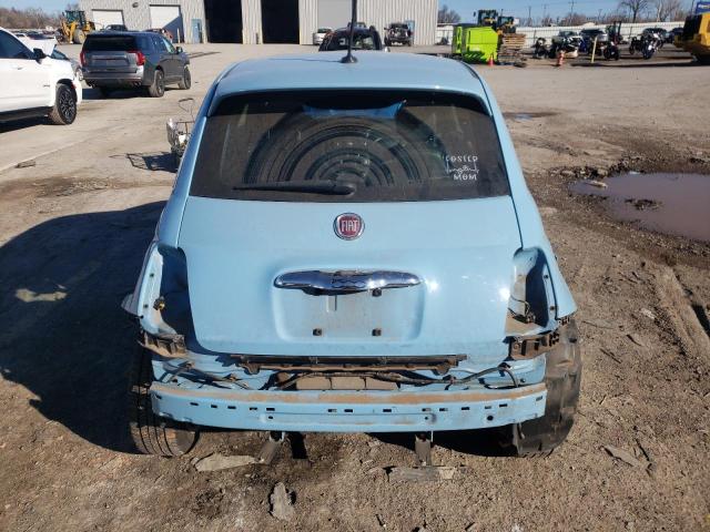 3C3CFFGE1FT507280 - 2015 FIAT 500 ELECTRIC BLUE photo 10