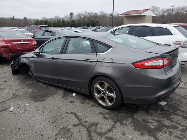 3FA6P0H79ER332765 - 2014 FORD FUSION SE GRAY photo 2