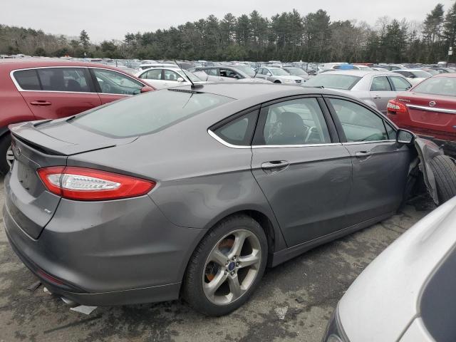 3FA6P0H79ER332765 - 2014 FORD FUSION SE GRAY photo 3