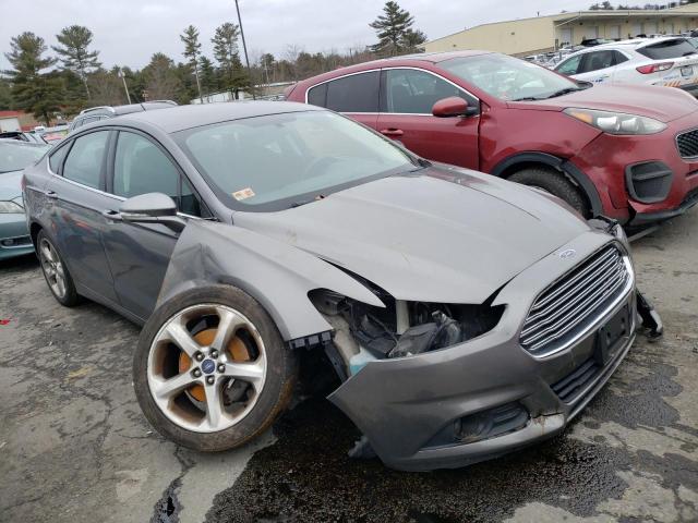 3FA6P0H79ER332765 - 2014 FORD FUSION SE GRAY photo 4