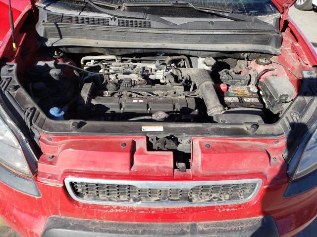 KNDJT2A26A7161632 - 2010 KIA SOUL + RED photo 11