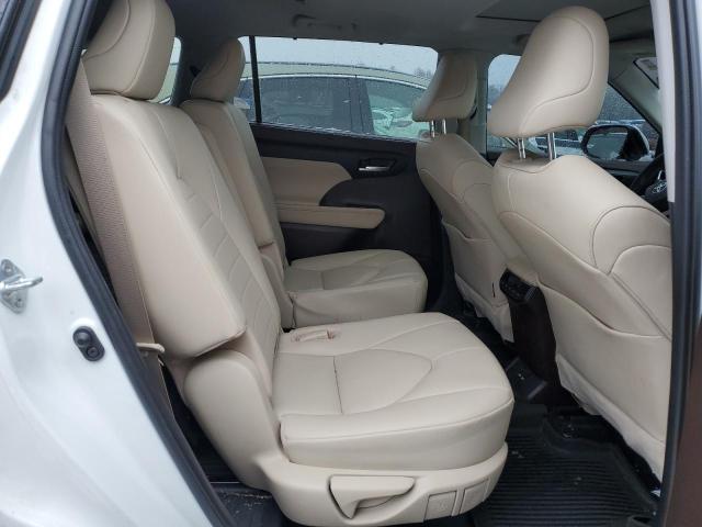 5TDGZRBH1LS506501 - 2020 TOYOTA HIGHLANDER XLE WHITE photo 10