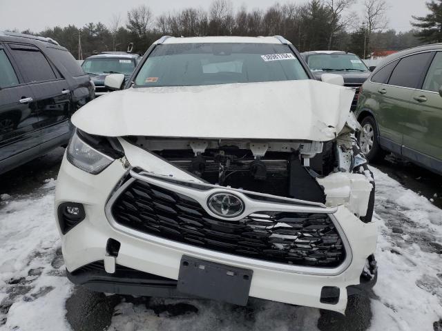 5TDGZRBH1LS506501 - 2020 TOYOTA HIGHLANDER XLE WHITE photo 5
