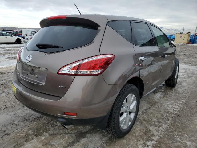 JN8AZ1MW7DW322026 - 2013 NISSAN MURANO S BROWN photo 3