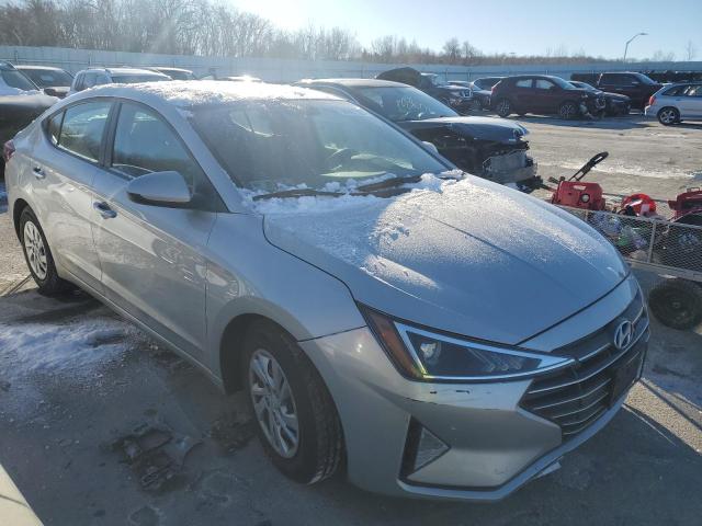 5NPD74LF3KH448257 - 2019 HYUNDAI ELANTRA SE SILVER photo 4