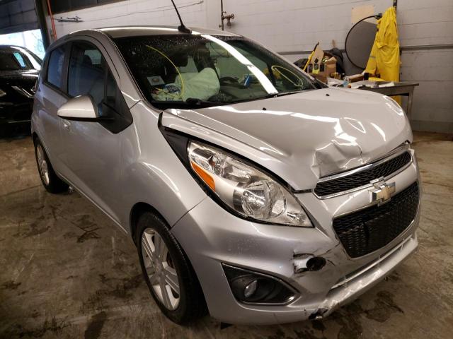 KL8CD6S95EC443064 - 2014 CHEVROLET SPARK 1LT SILVER photo 1