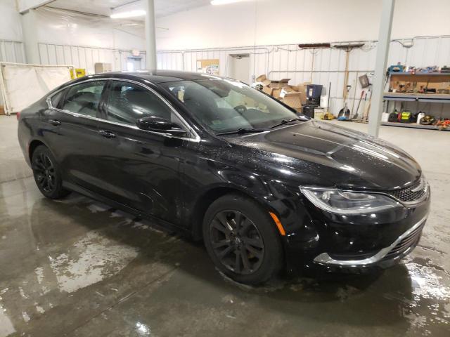 1C3CCCAB5FN597720 - 2015 CHRYSLER 200 LIMITED BLACK photo 4