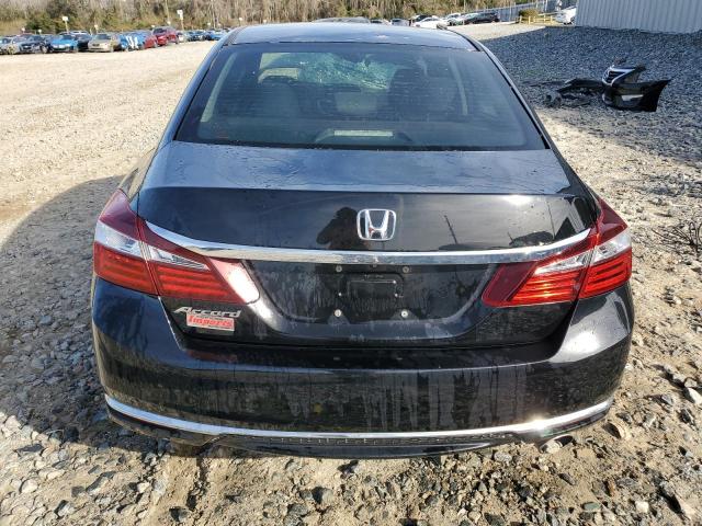 1HGCR2F35HA147034 - 2017 HONDA ACCORD LX BLACK photo 6