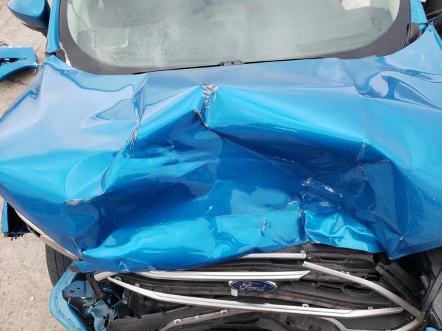 MAJ3P1TE7JC180329 - 2018 FORD ECOSPORT SE BLUE photo 12