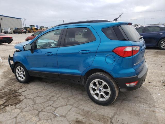 MAJ3P1TE7JC180329 - 2018 FORD ECOSPORT SE BLUE photo 2