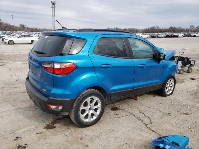 MAJ3P1TE7JC180329 - 2018 FORD ECOSPORT SE BLUE photo 3