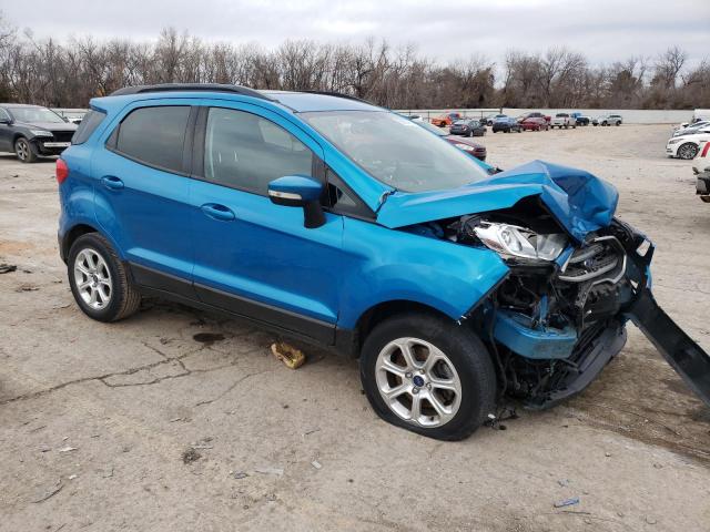 MAJ3P1TE7JC180329 - 2018 FORD ECOSPORT SE BLUE photo 4