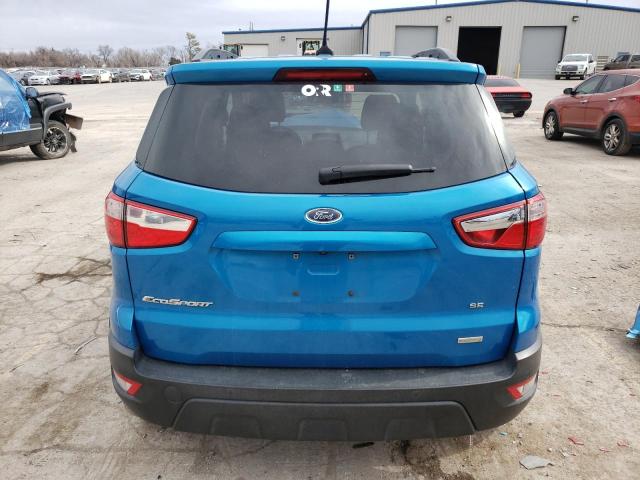 MAJ3P1TE7JC180329 - 2018 FORD ECOSPORT SE BLUE photo 6