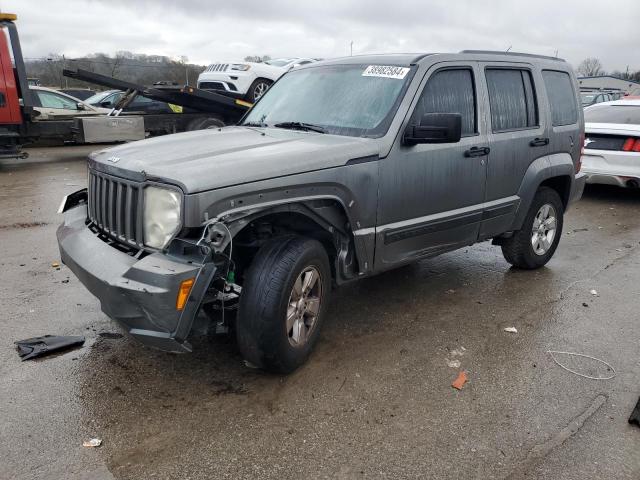 1C4PJLAK9CW159842 - 2012 JEEP LIBERTY SPORT GRAY photo 1