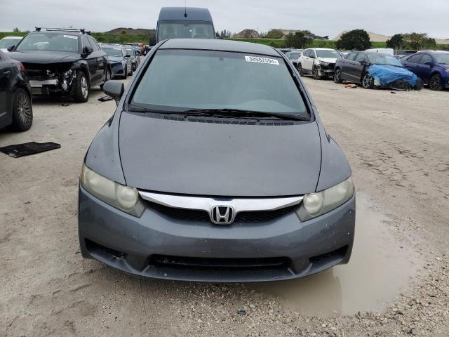 2HGFA1F55BH308023 - 2011 HONDA CIVIC LX GRAY photo 5