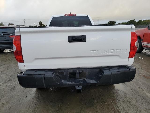 5TFTY5F16MX011522 - 2021 TOYOTA TUNDRA DOUBLE CAB SR/SR5 WHITE photo 6