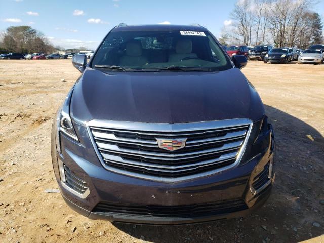 1GYKNCRS7KZ213620 - 2019 CADILLAC XT5 LUXURY BLUE photo 5