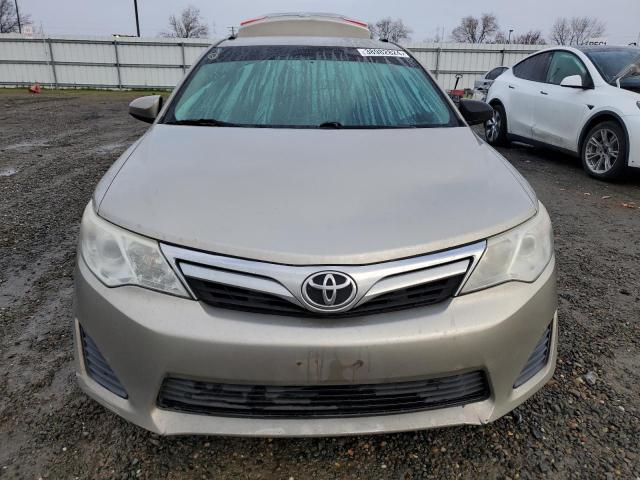 4T4BF1FK5ER339716 - 2014 TOYOTA CAMRY L BEIGE photo 5