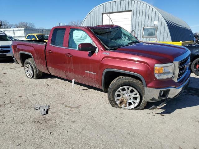 1GTV2UEC8EZ123882 - 2014 GMC SIERRA K1500 SLE BURGUNDY photo 4