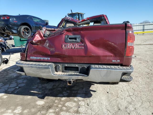 1GTV2UEC8EZ123882 - 2014 GMC SIERRA K1500 SLE BURGUNDY photo 6