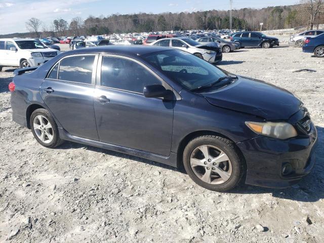 2T1BU4EE4BC688649 - 2011 TOYOTA COROLLA BASE BLUE photo 4