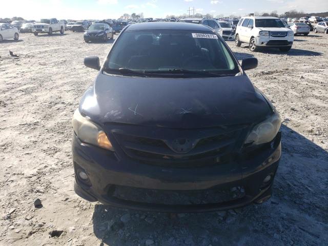 2T1BU4EE4BC688649 - 2011 TOYOTA COROLLA BASE BLUE photo 5