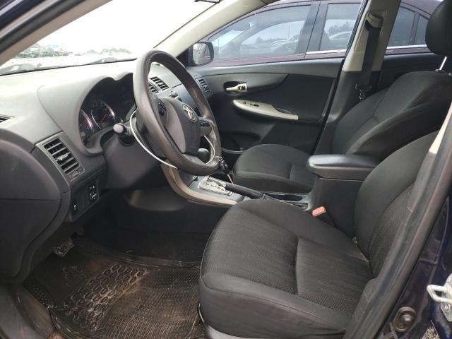 2T1BU4EE4BC688649 - 2011 TOYOTA COROLLA BASE BLUE photo 7