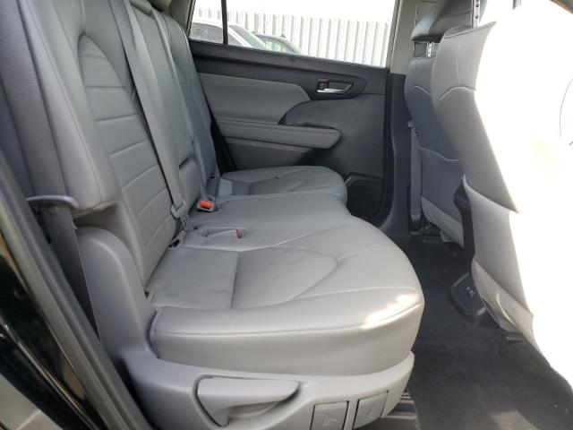 5TDHZRBH2MS141347 - 2021 TOYOTA HIGHLANDER XLE BLACK photo 10
