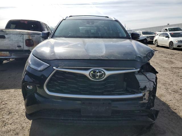 5TDHZRBH2MS141347 - 2021 TOYOTA HIGHLANDER XLE BLACK photo 5