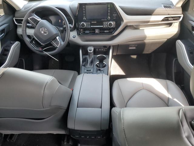 5TDHZRBH2MS141347 - 2021 TOYOTA HIGHLANDER XLE BLACK photo 8