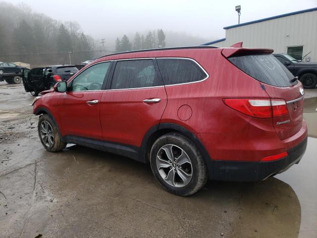 KM8SMDHF9GU155125 - 2016 HYUNDAI SANTA FE SE RED photo 2