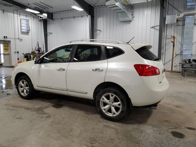 JN8AS5MT9BW167221 - 2011 NISSAN ROGUE S WHITE photo 2