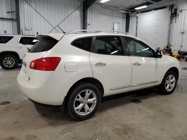 JN8AS5MT9BW167221 - 2011 NISSAN ROGUE S WHITE photo 3